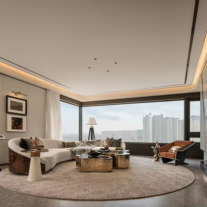 Interior Design Lighting Layout - Sanhai Light Interior Design Мастер-план Макет