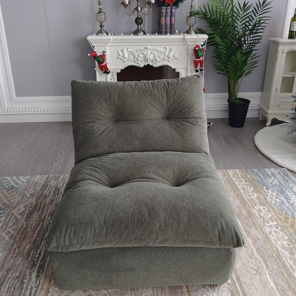 Interior Design Organic Modern - Лидер продаж, настраиваемый серый ленивый диван-кресло,