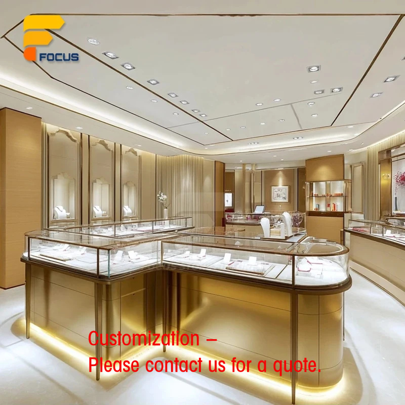 Interior Design Lighting Layout - Дизайн витрин для ювелирного магазина класса