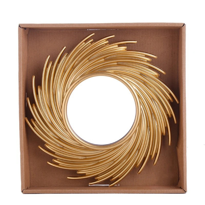 Круглое зеркало для макияжа из – обзор и цена Rattan Mirror Round