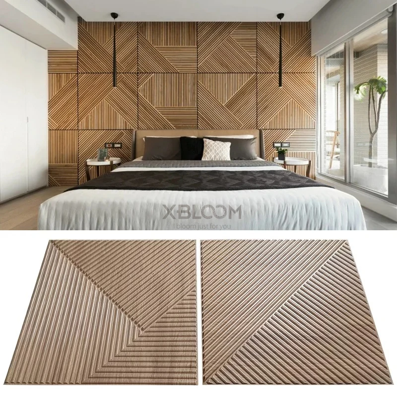 12 шт. 50 см 3D настенный деко – обзор и цена Wall Panel 3D Texture